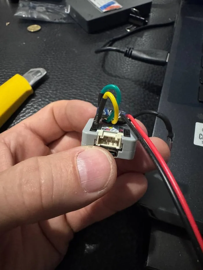 ATOM Lite collegato a un modulo CAN WCMCU-230