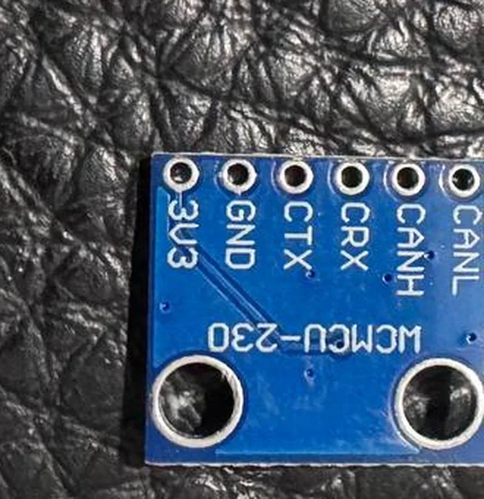 Modulo CAN WCMCU-230 con chip SN65HVD230